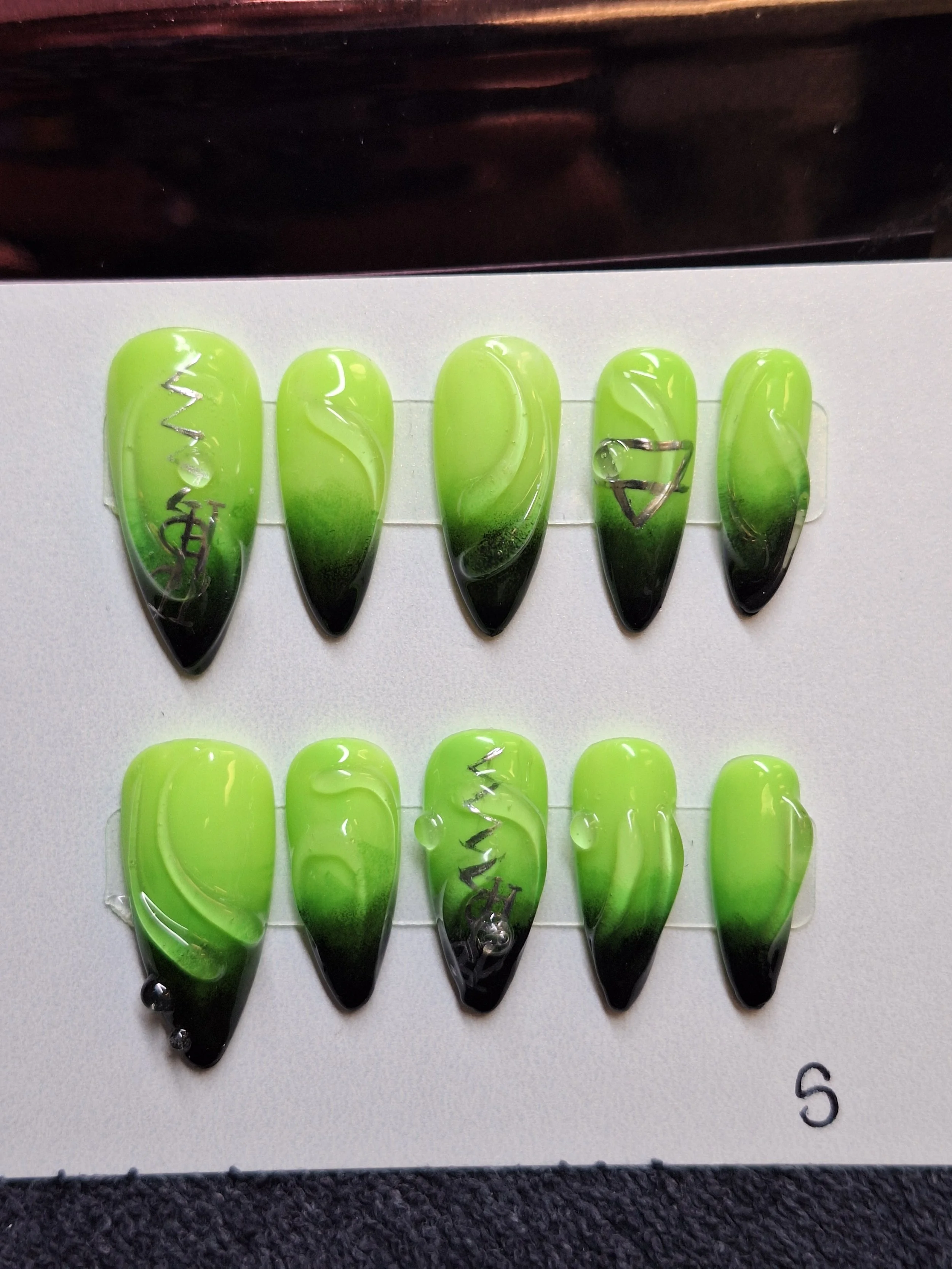 Money Magic Manifestation Press On Nails