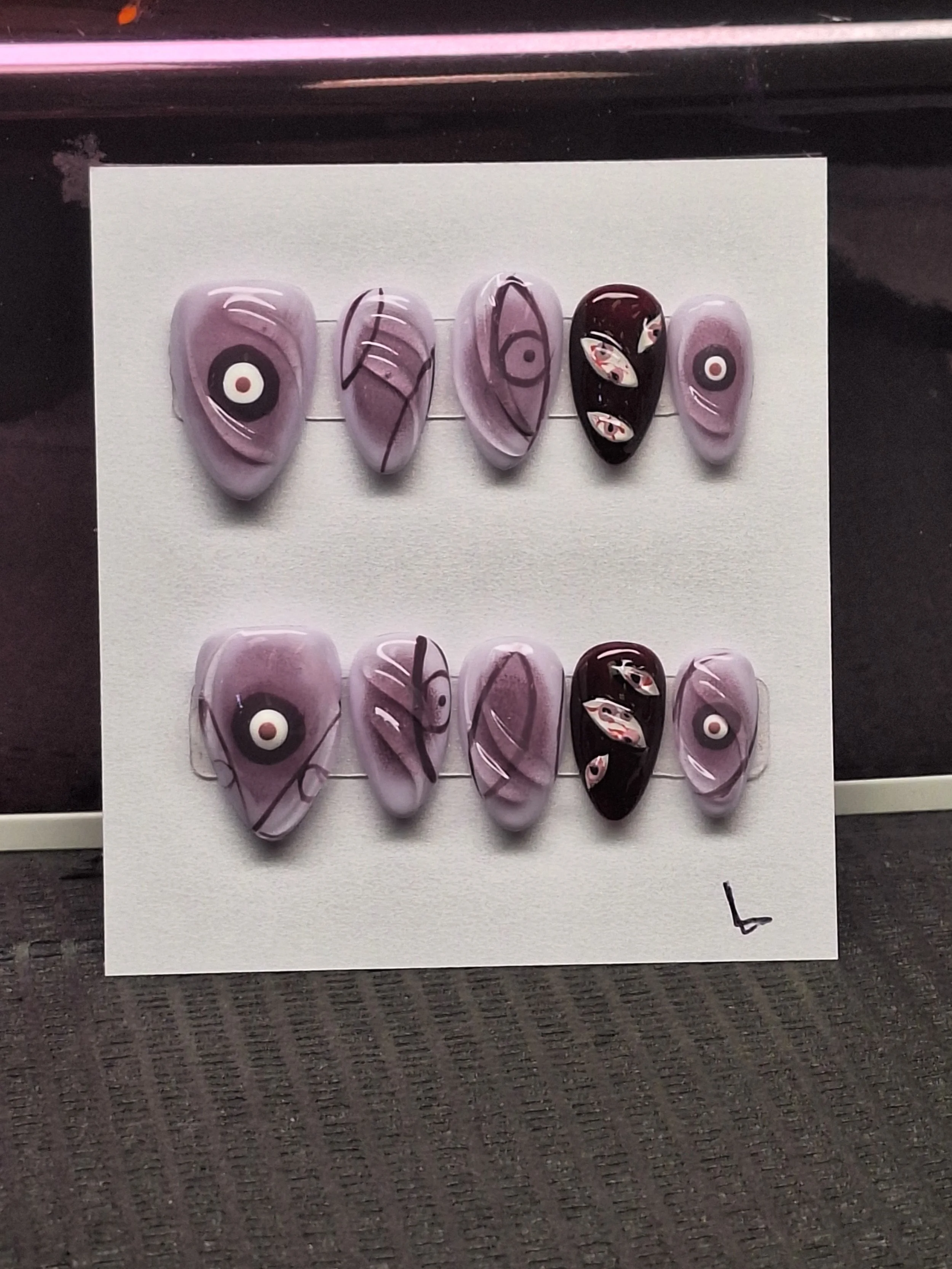 Evil Eve Protection Press On Nails