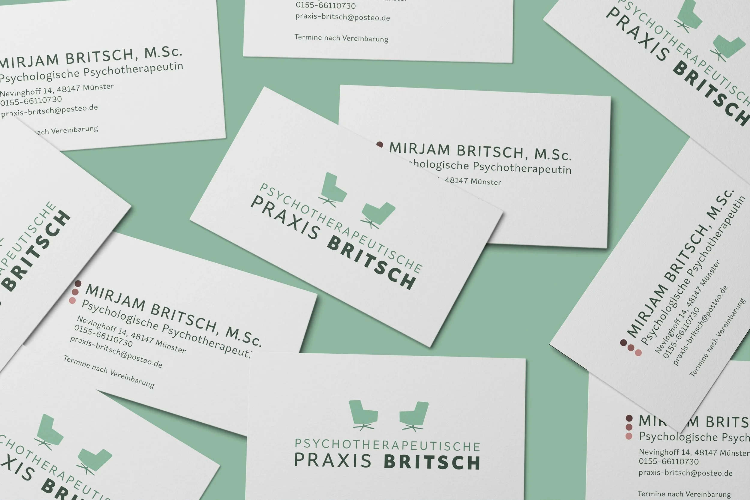 Visitenkarten Praxis Britsch