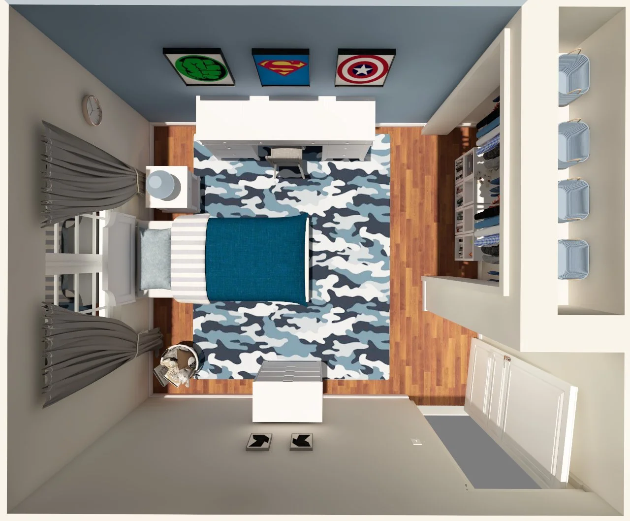 3D Proposed Plan: Aerial View