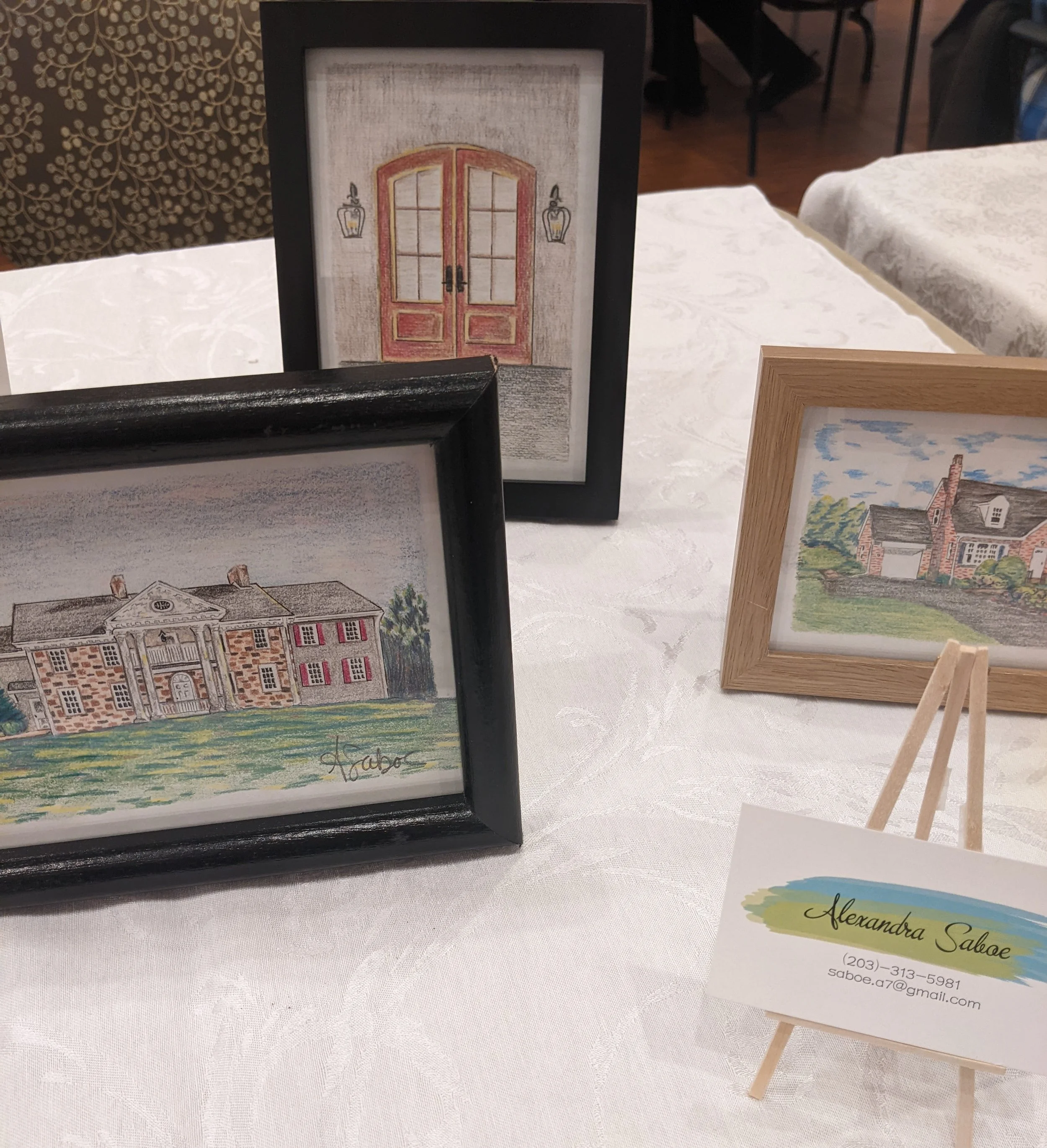 Samples of Artwork on table top.jpg