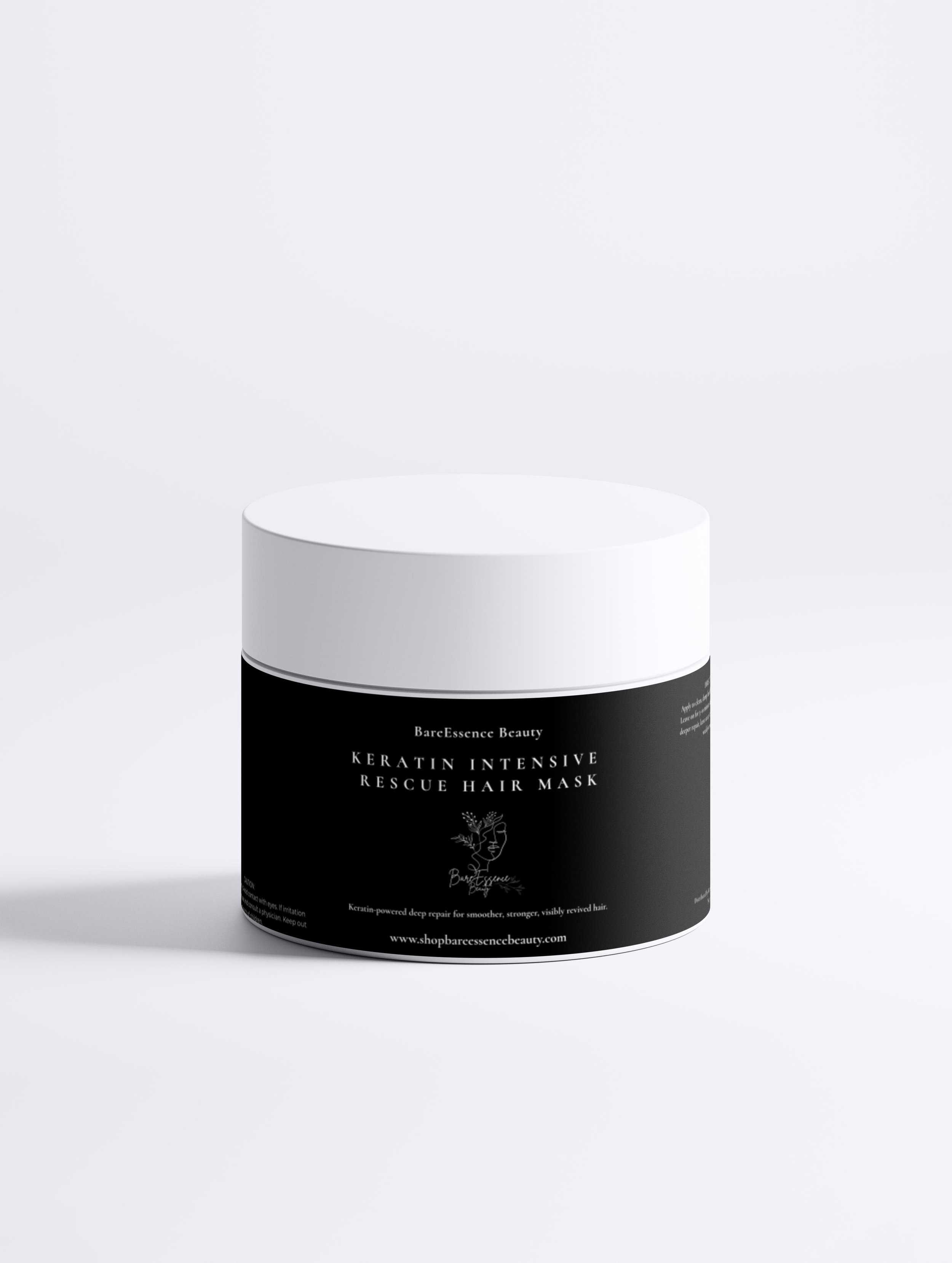 Keratin Intensive Rescue Hair Mask – Deep Conditioning Treatment for Dry, Damaged & Over-Processed Hair