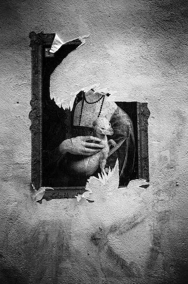 Olaf Kreinsen, città eterna, Leonardo (1/5), 2013  auf A2, Archiv Pigment Print auf Hahnemühle Harmann Gloss Art Fibre warmtone 30 x 45 cm