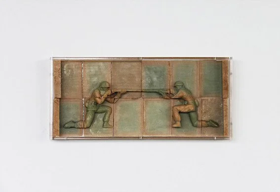 Amer al Akel  Patt / Stalemate 2018  Origin. Aleppo Seife / authentic Aleppo soap  38x15x7 cm