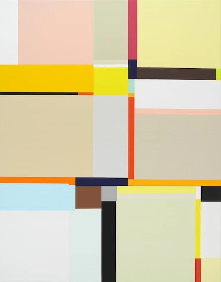Richard Schur, Noon, 2012 Acryl auf Nessel 140 x 110 cm