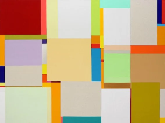 Richard Schur    Meadows, 2016 Acryl auf Nessel 120 x 160 cm