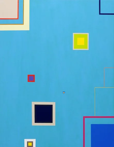 Richard Schur  Air, 2017  Acryl auf Nessel  180 x 140 cm