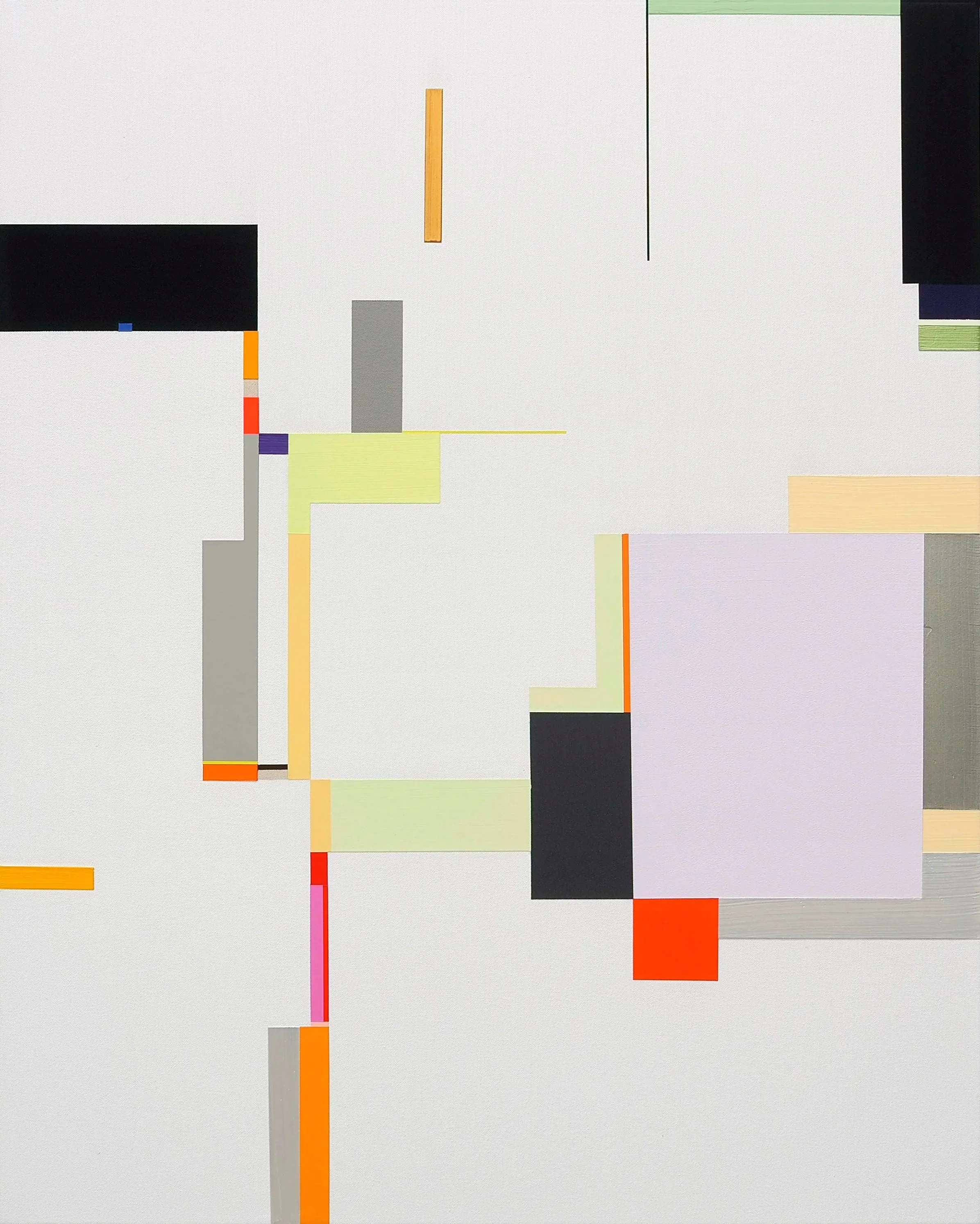 Richard Schur, From the Unknown Stars Series, 2016 Acryl auf Leinwand 120 x 160 cm