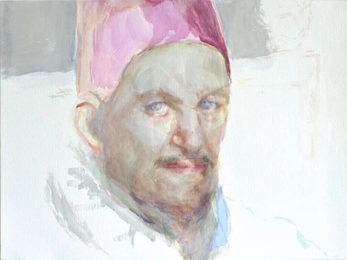 Porträt Innozenz II nach Velazquez - "Blickraum Innozenz"