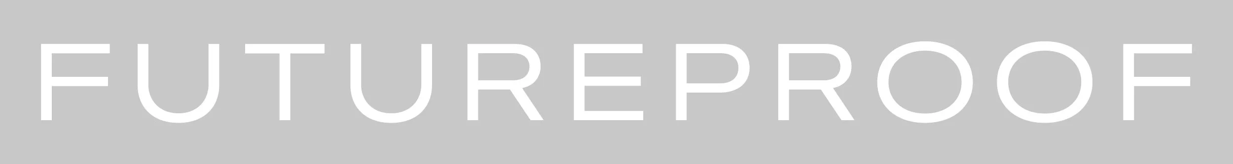 Logo FUTUREPROOF grau