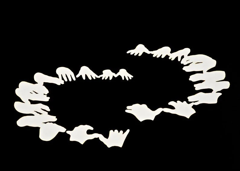 Ari Goldmann, Irgendetwas hat sich ereignet, 2008 Öl auf Leinwand, 100 x 140 cm