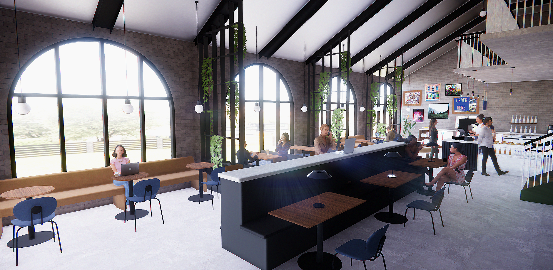 Indoor Seating View 1