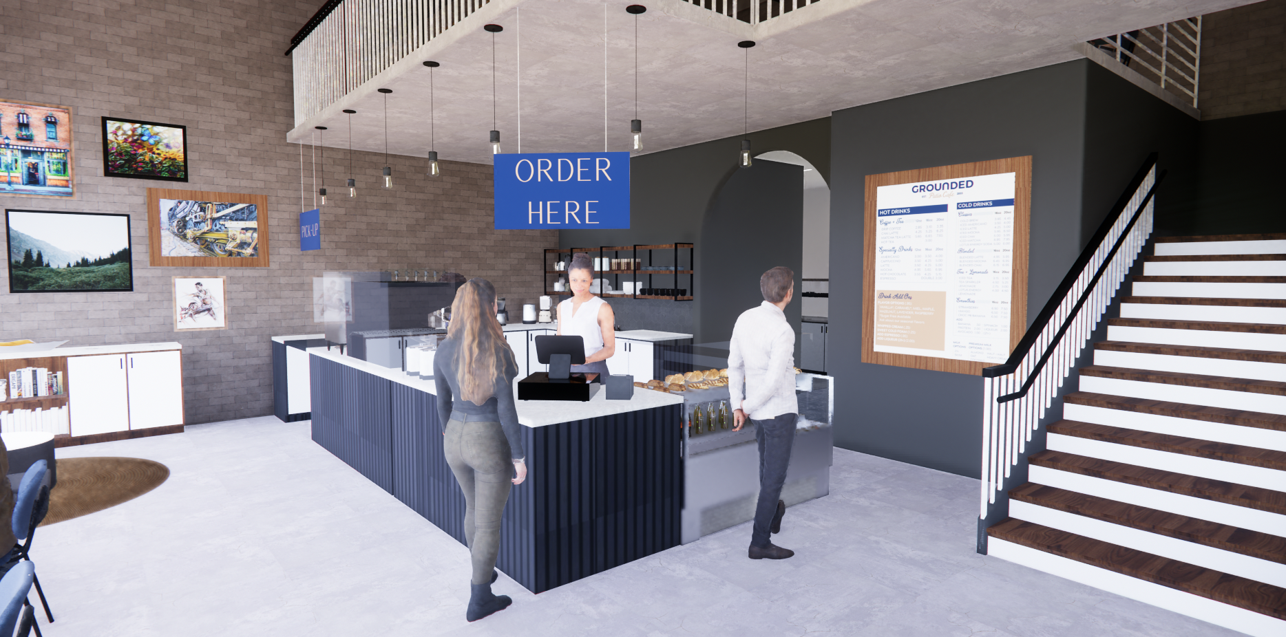 Ordering Counter View