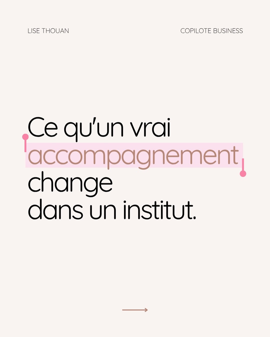 Les g&eacute;rantes d&rsquo;institut qui viennent me voir ne cherchent pas juste un joli feed ou un site visuellement r&eacute;ussi.

Elles cherchent de la clart&eacute; sur ce qui les distingue vraiment, sur les offres &agrave; mettre en avant, sur 