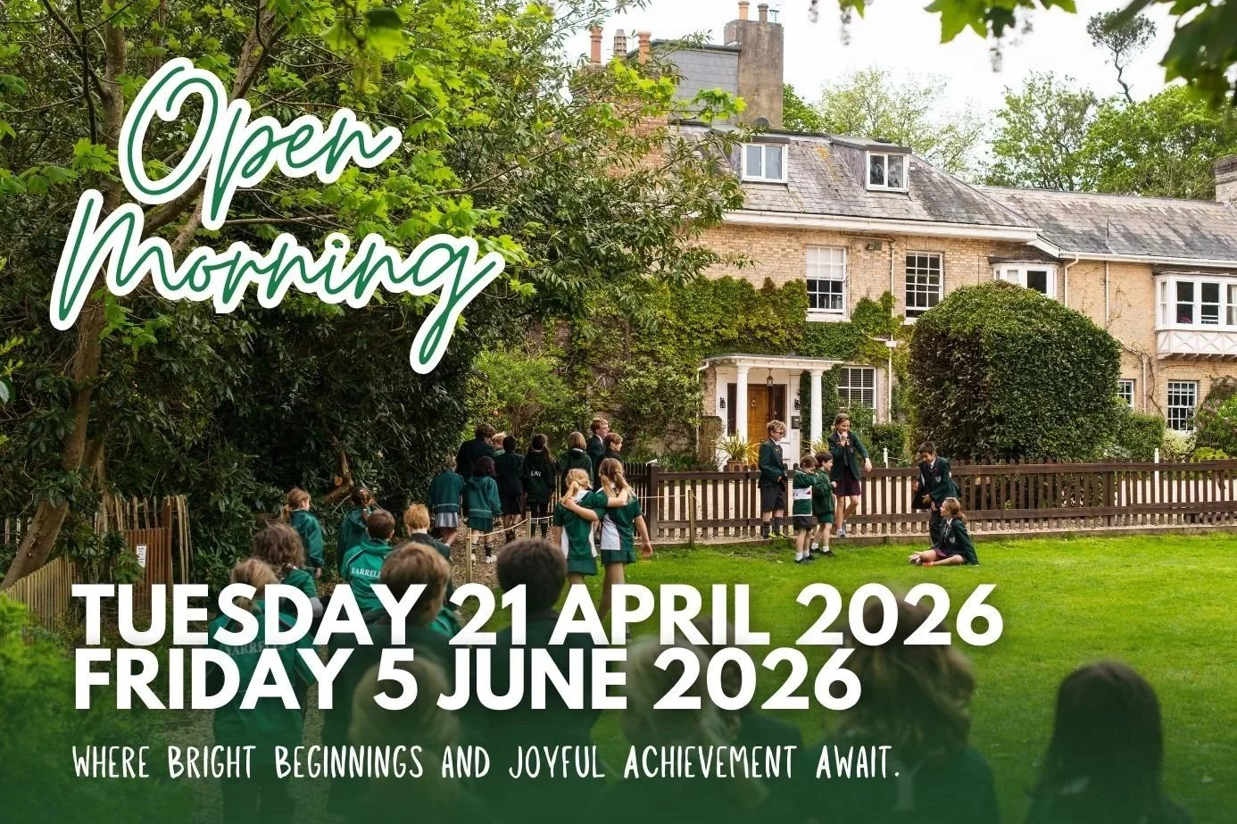 Open Day — Tuesday 21 April: Come and See Yarrells for Yourself