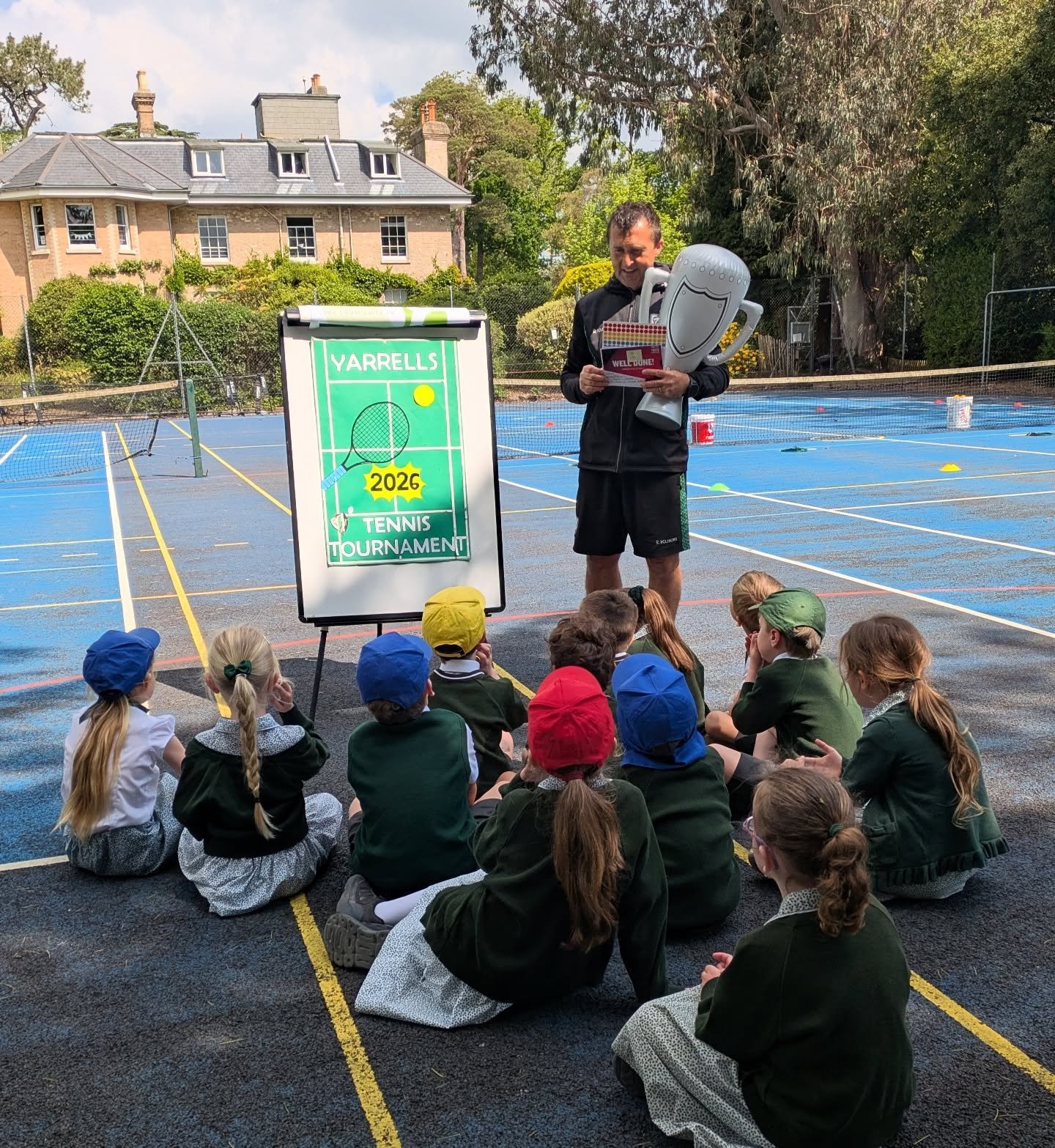 A fantastic start to the 2026 Yarrells Tennis Tournament! The children had a brilliant time, we look forward to the week ahead! 🎾 

#tennistournament #juniortennis