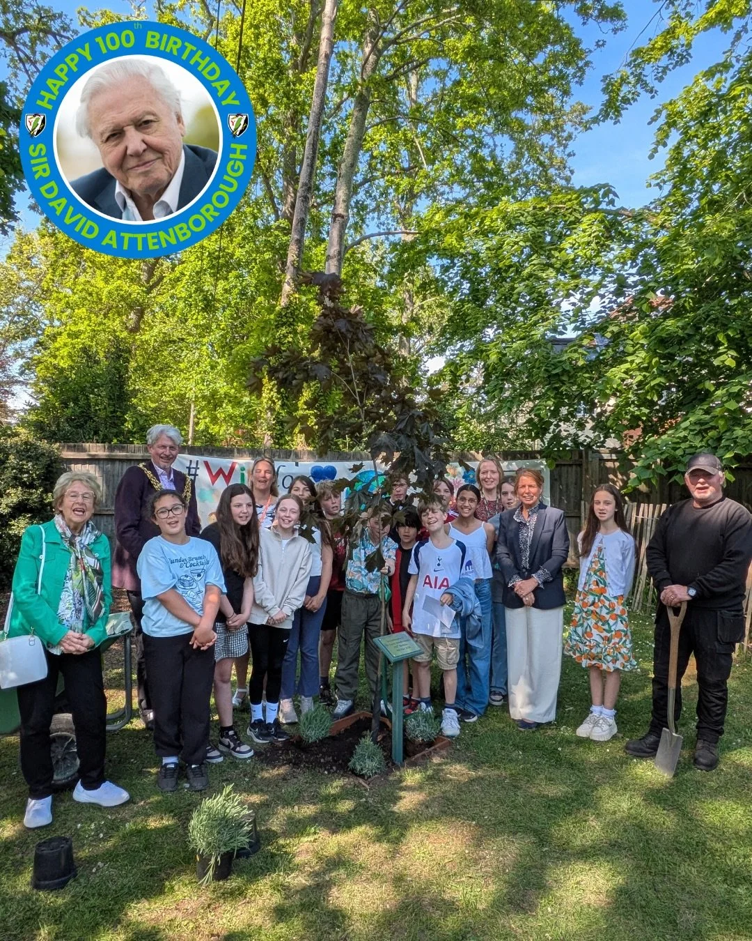 Happy 100th Birthday to Sir David Attenborough 🌍🌿

We were honoured to welcome Councillor Mark Howell, Mayor of Poole, to Yarrells School and Nursery as part of our celebrations recognising Sir David&rsquo;s incredible contribution to protecting an