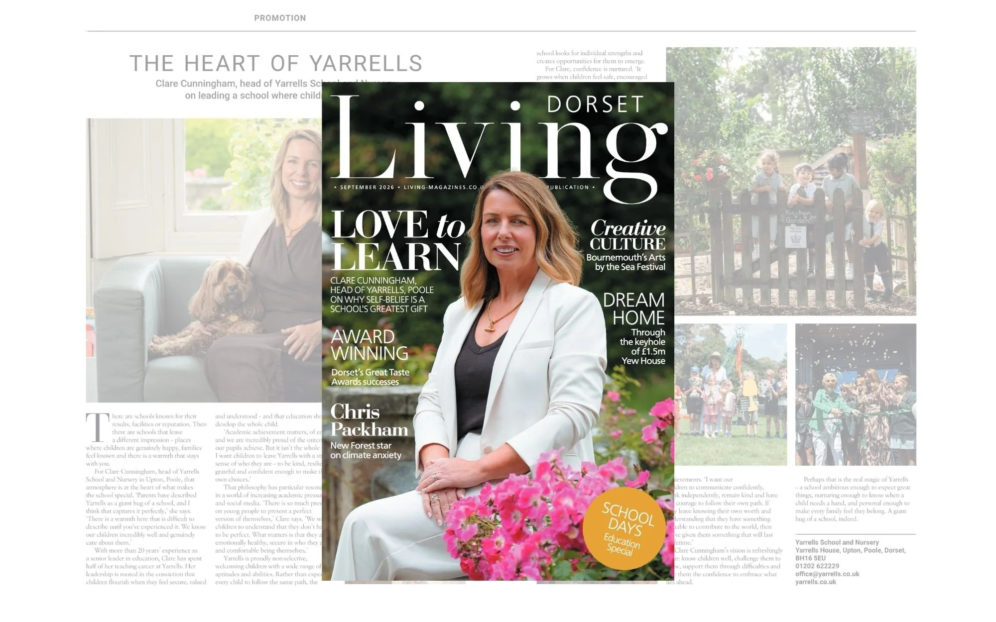 The Heart of Yarrells — As Featured in Dorset Living