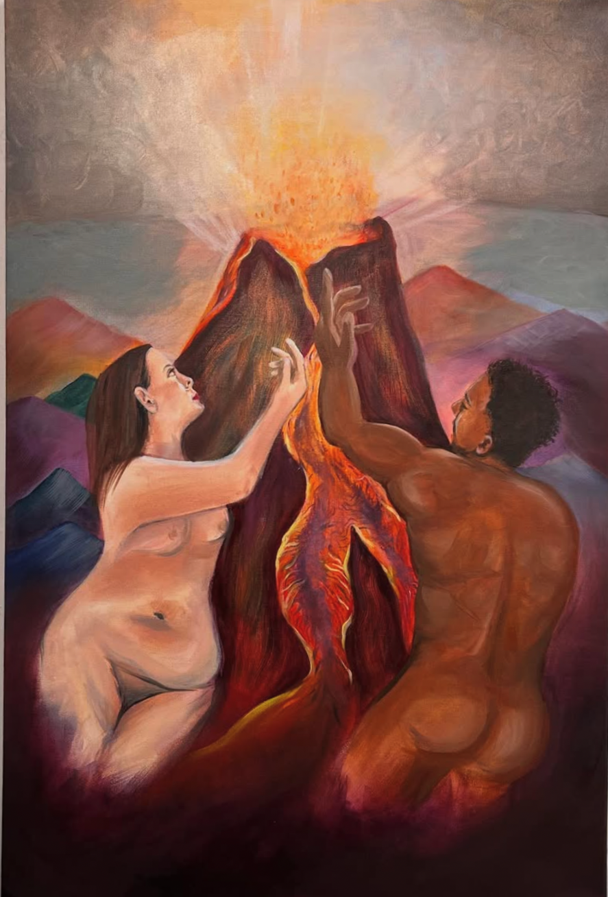 “The Lovers” 24”x30”. Oil on Canvas. 2025