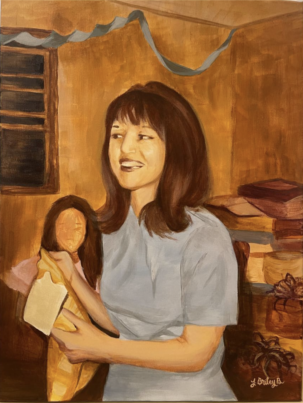 "Life of the Party”. Acrylic on canvas. 18”x24”. 2022
