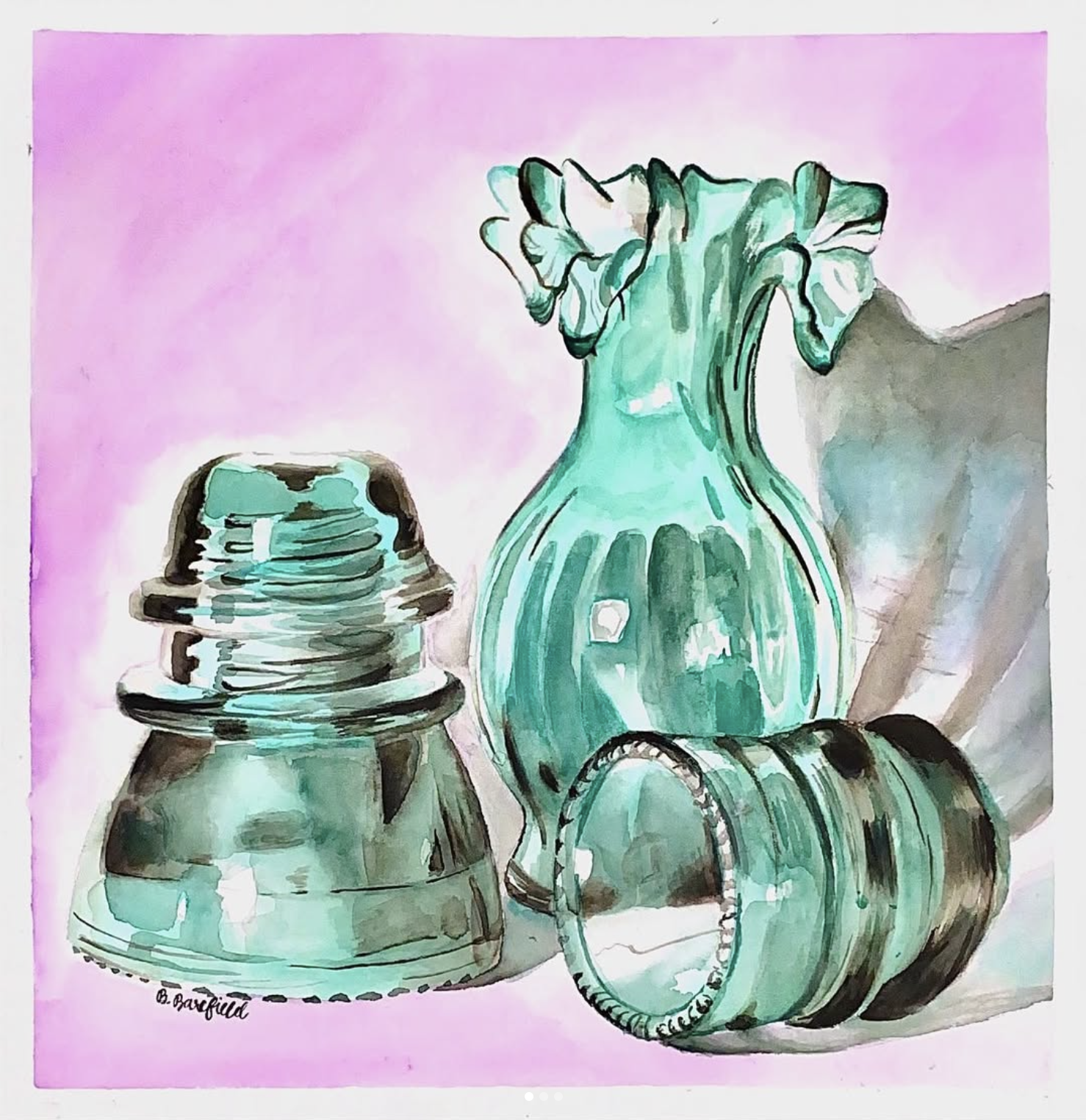 Watercolor Still Life. 2020