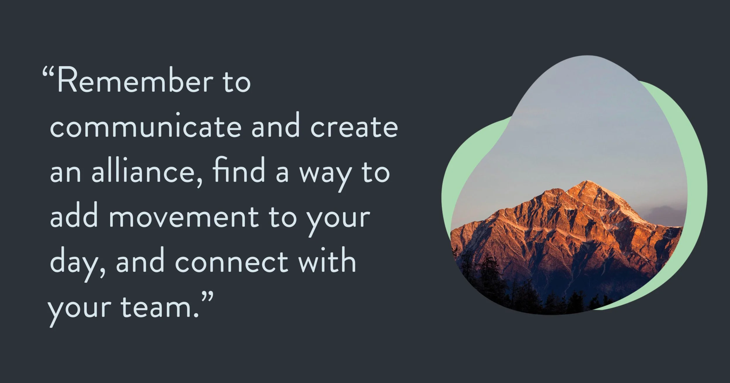 Creating Your New Work Environment