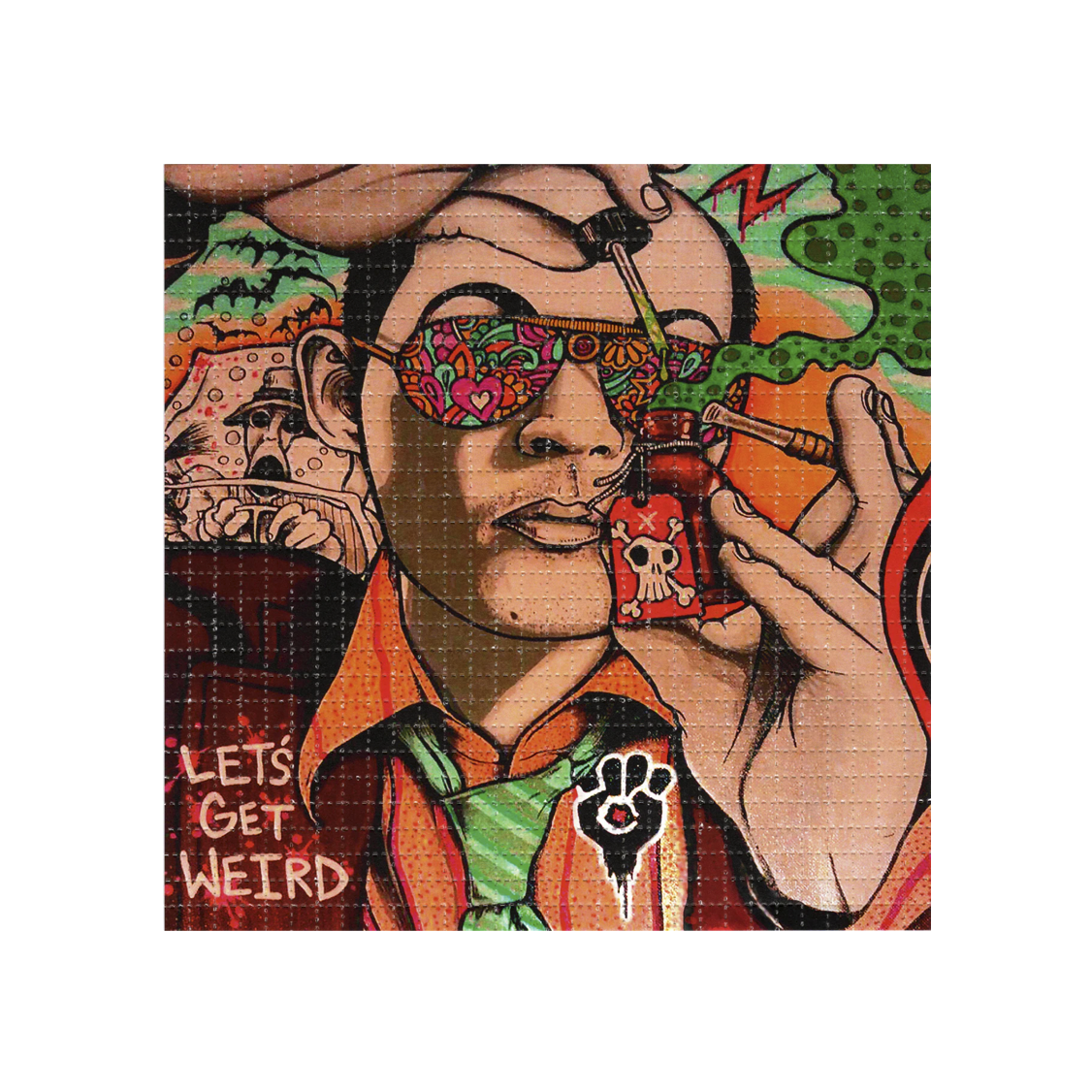 "Fear & Loathing" LSD Blotter Tabs (200ug) Double Dose