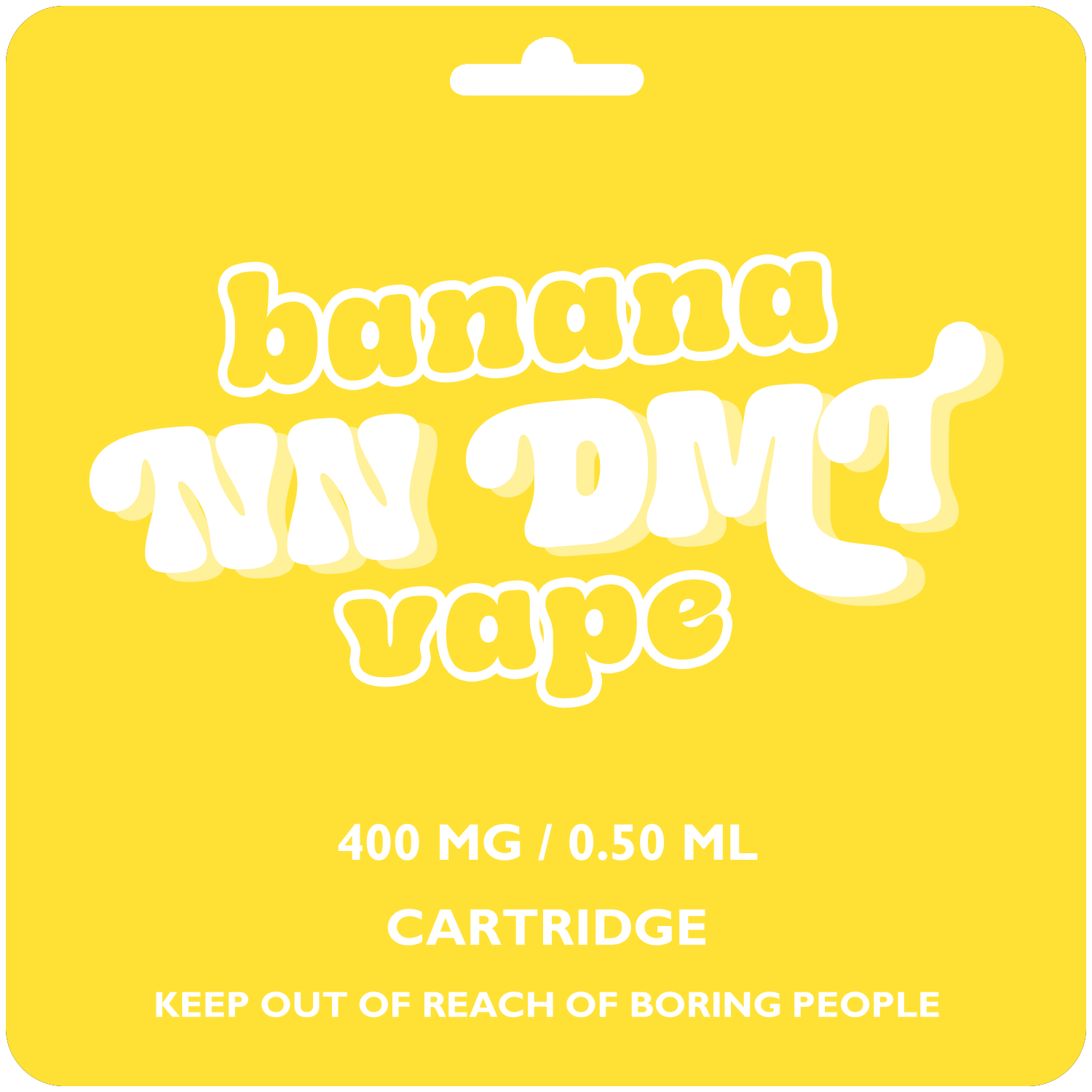 Banana DMT Vape Cartridge (400mg/0.50ml)