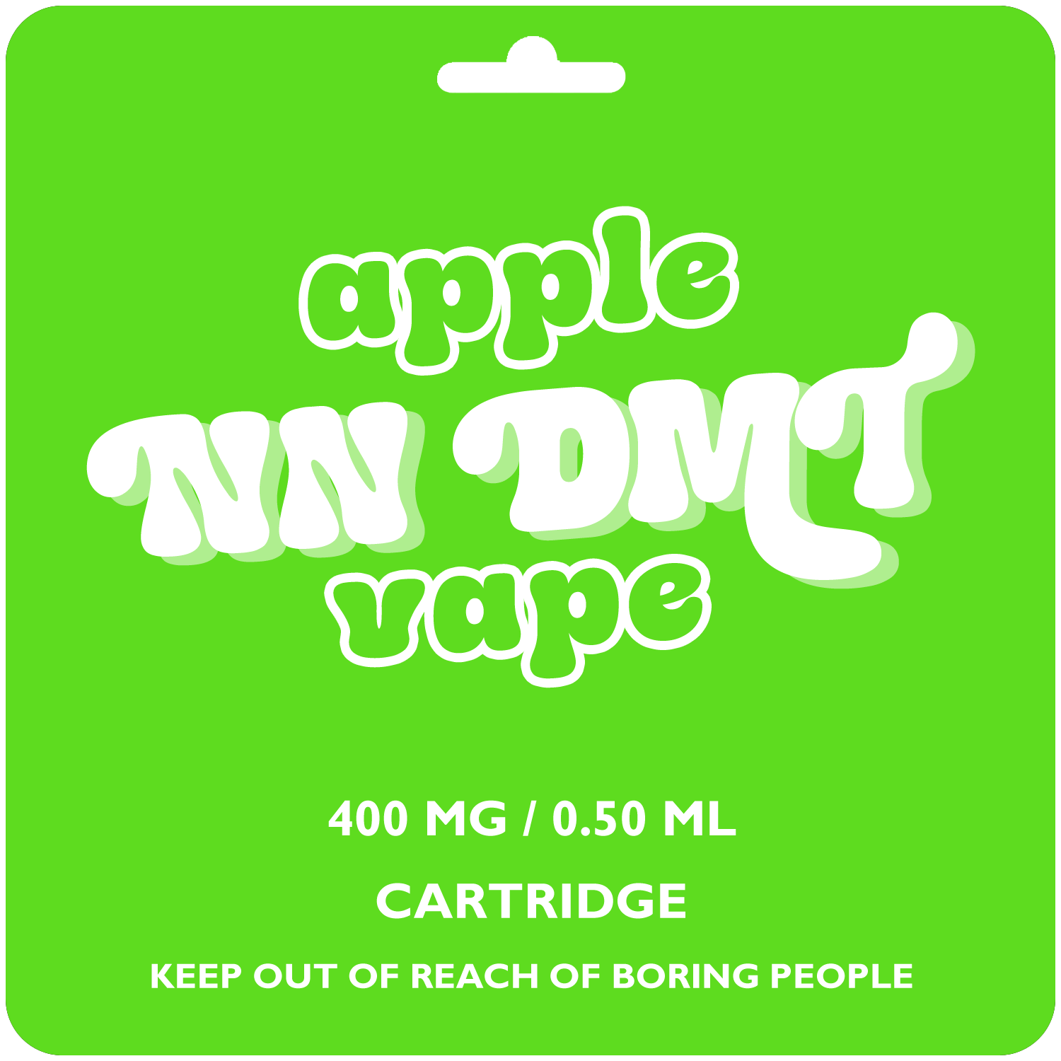 Apple NN DMT Cartridge (400mg/0.50ml)