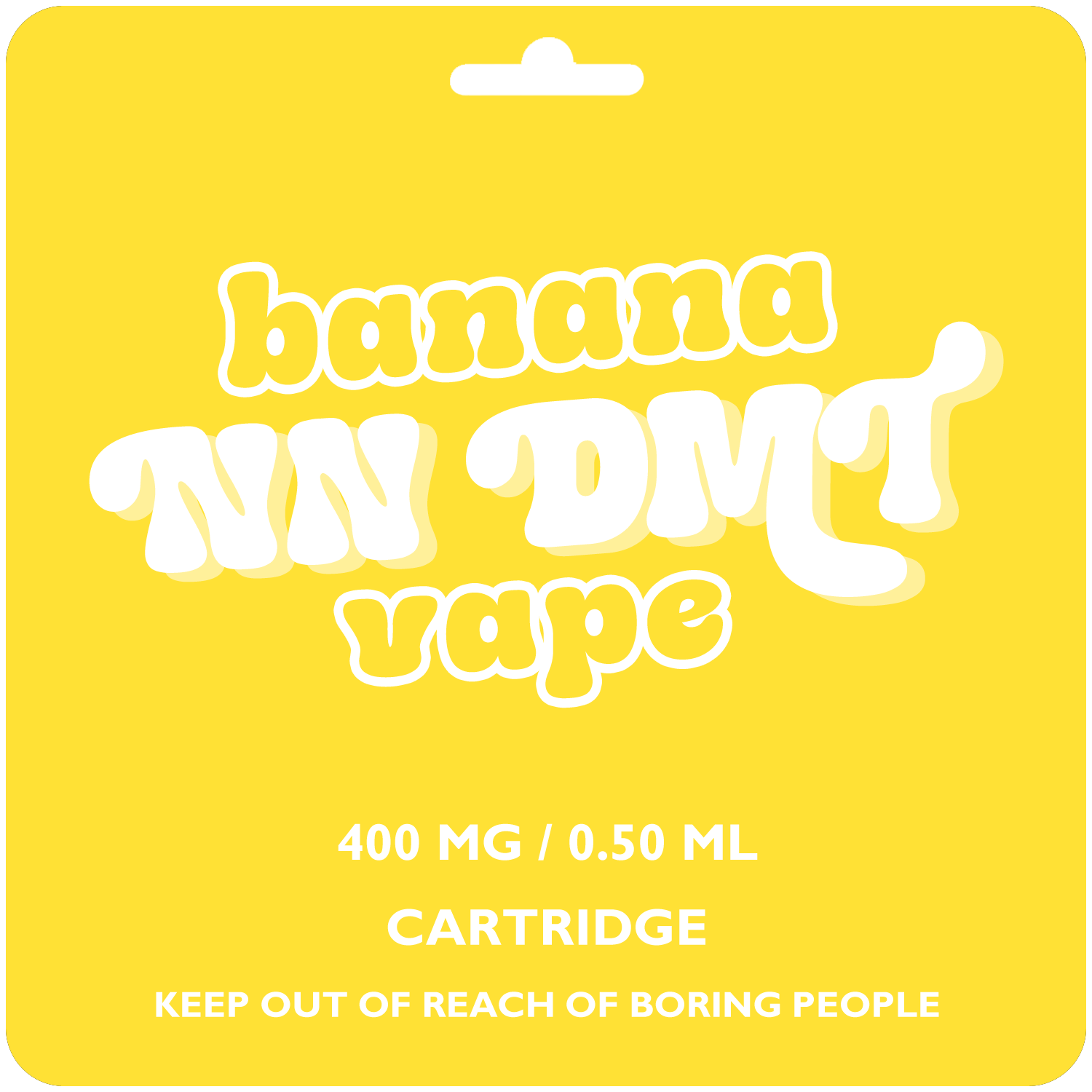 Banana DMT Vape Cartridge (400mg/0.50ml)
