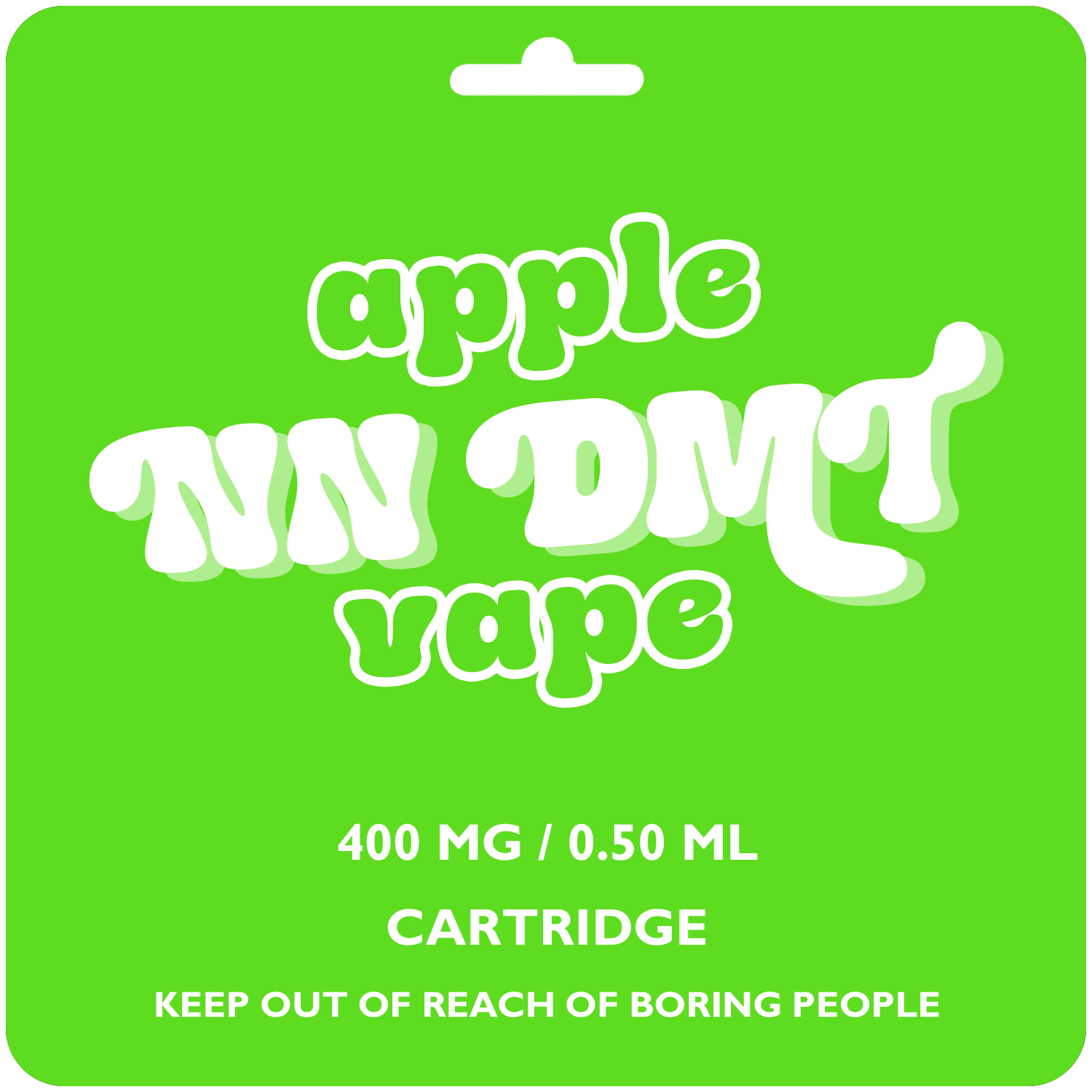 Apple DMT Vape Cartridge (400mg/0.50ml)