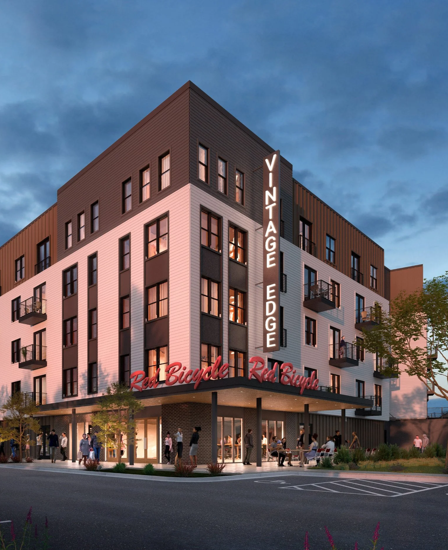 Red Bicycle Vintage Edge in South Nashville