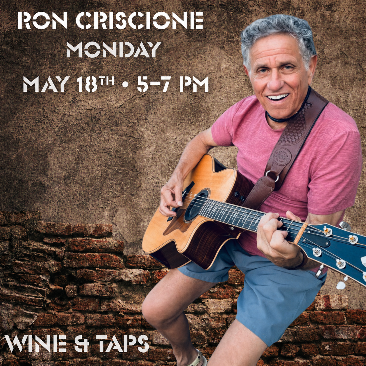 Ron Criscione live @ wine &amp; taps