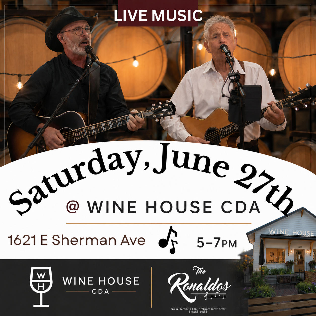 the ronaldos Live @ Wine house CDA 