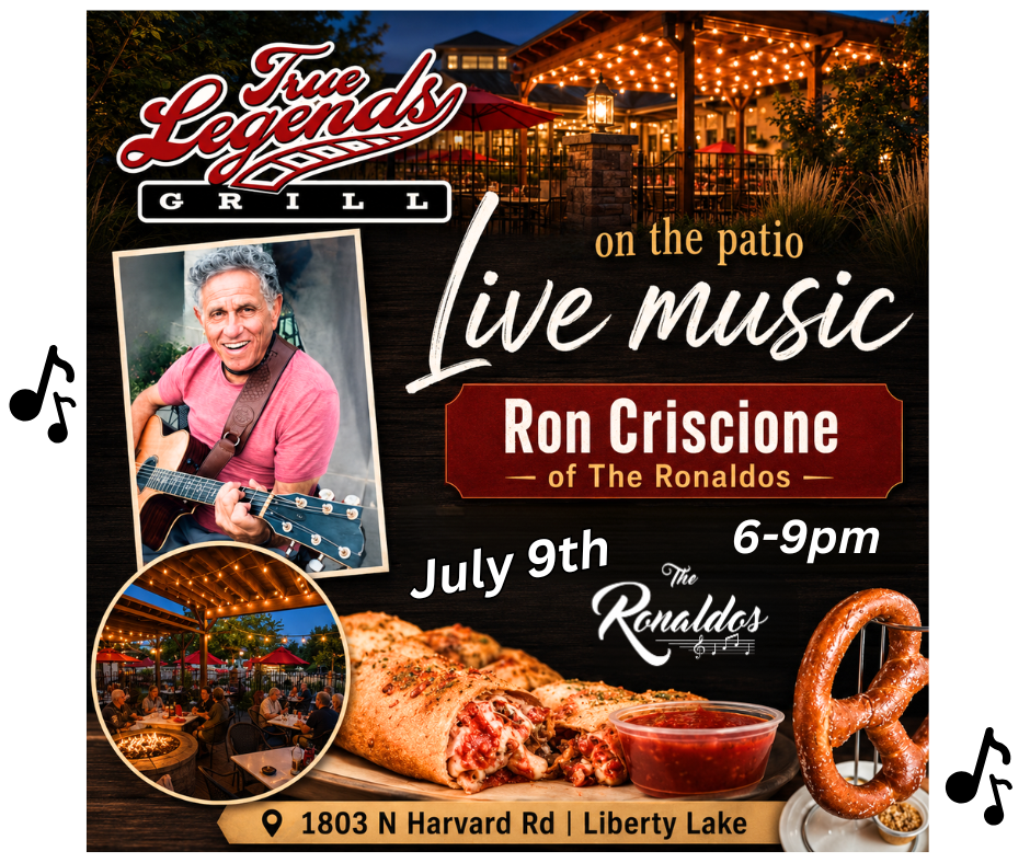 Live Music featuring Ron Criscione @ True Legends Grill
