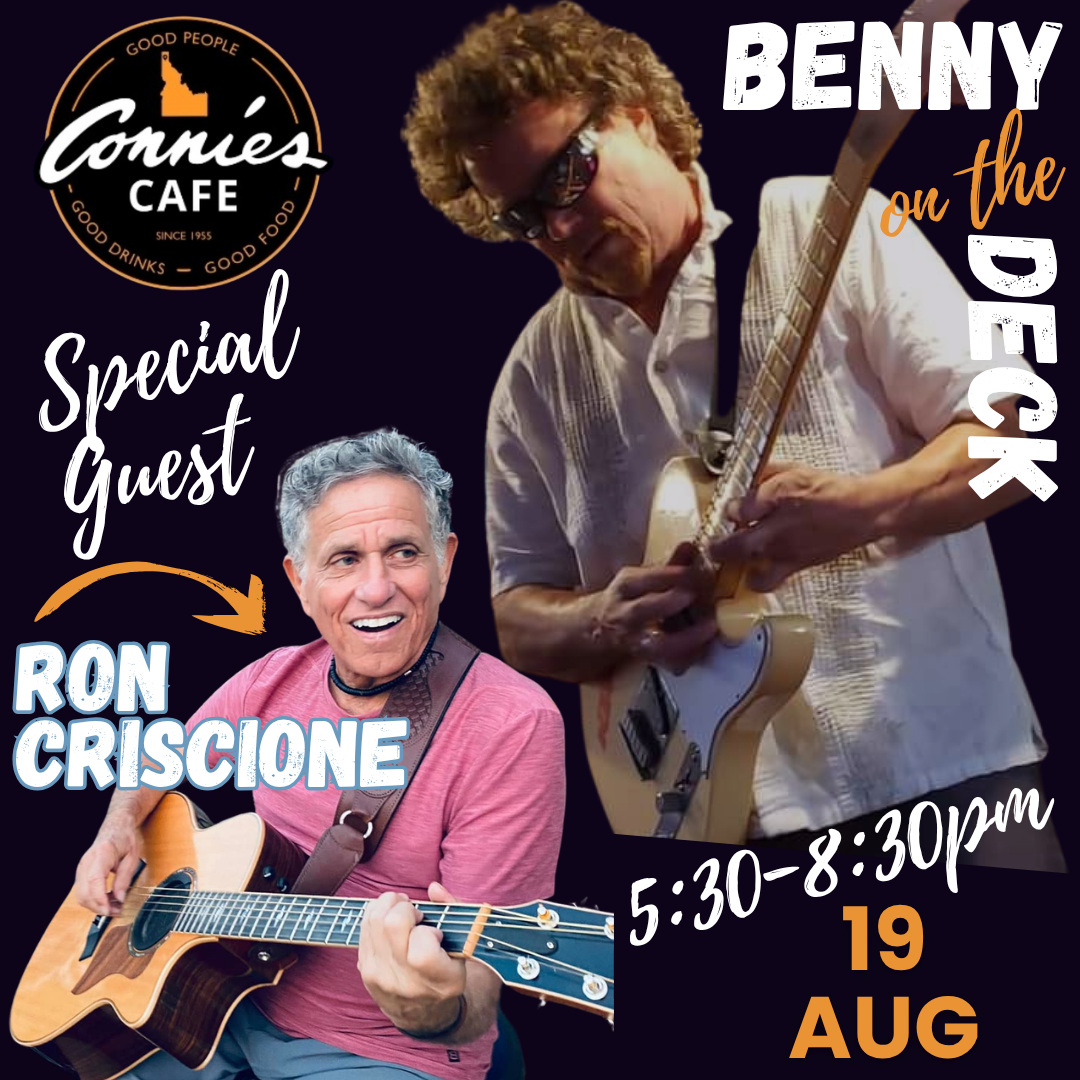 benny on the deck w/ron criscione