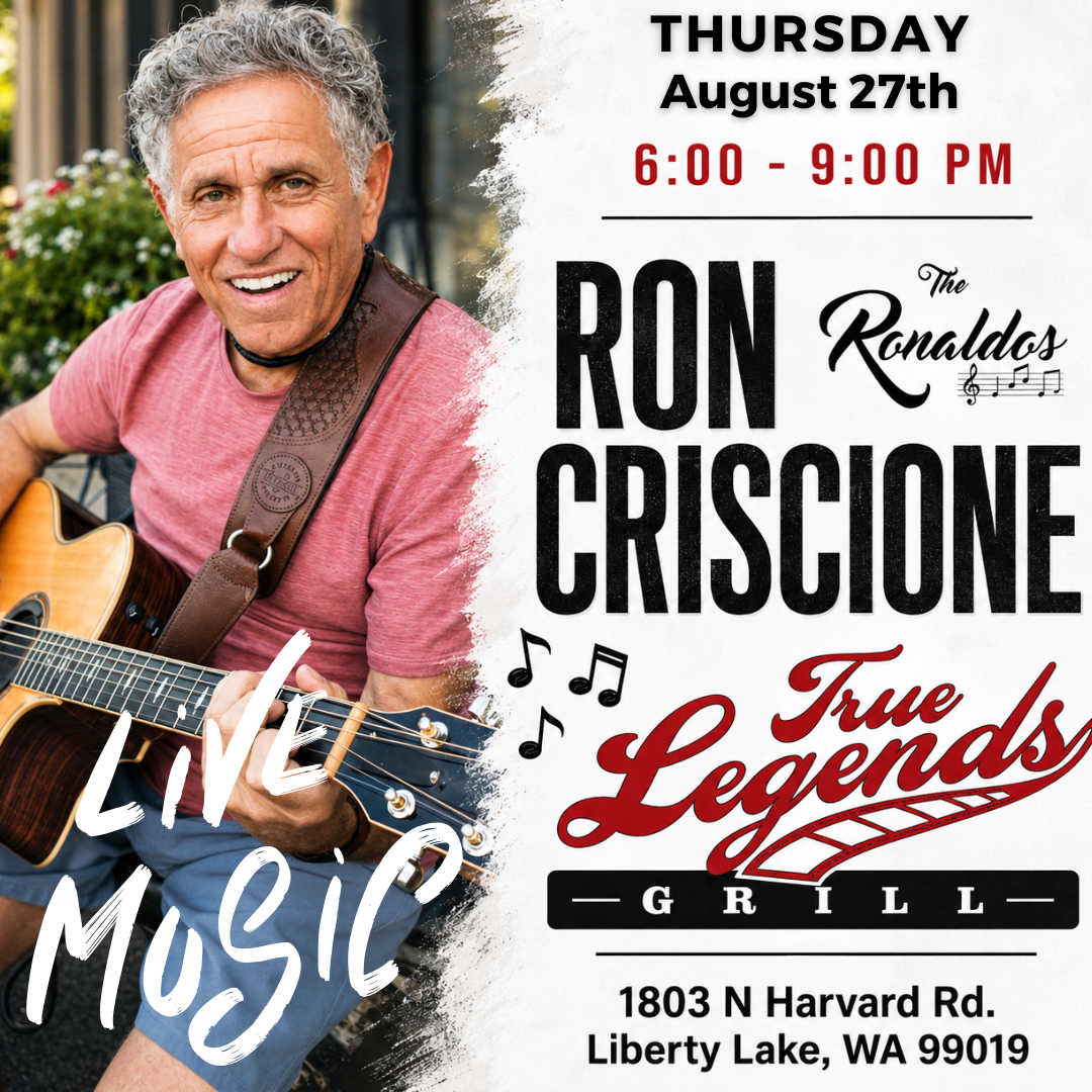 Live Music featuring Ron Criscione @ True Legends Grill 