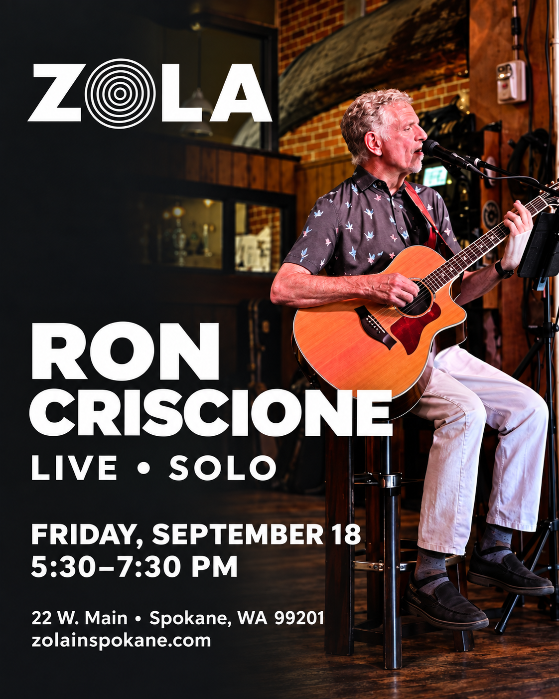 live music @ zola