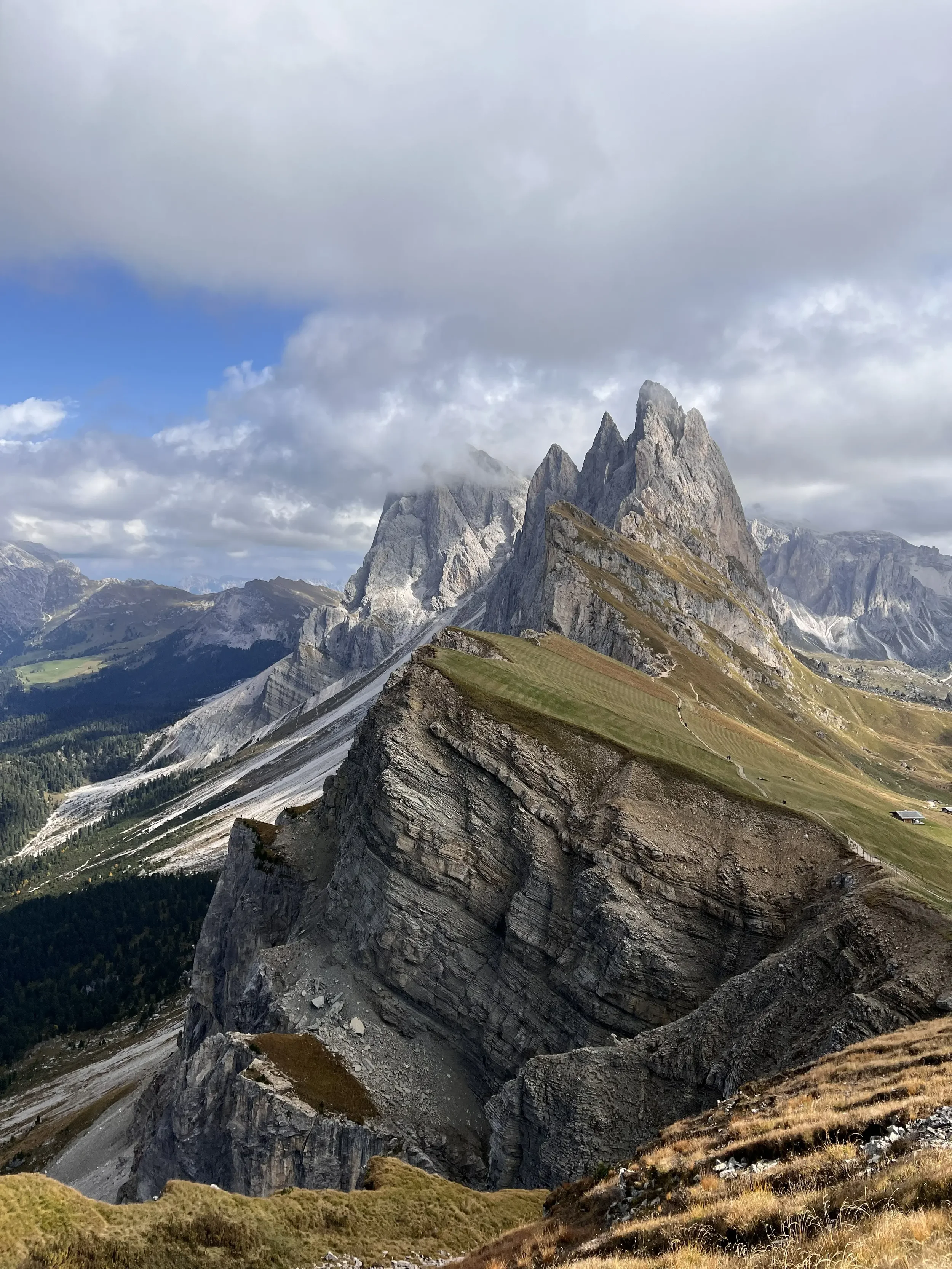 Seceda Ridgeline in northern Italy
