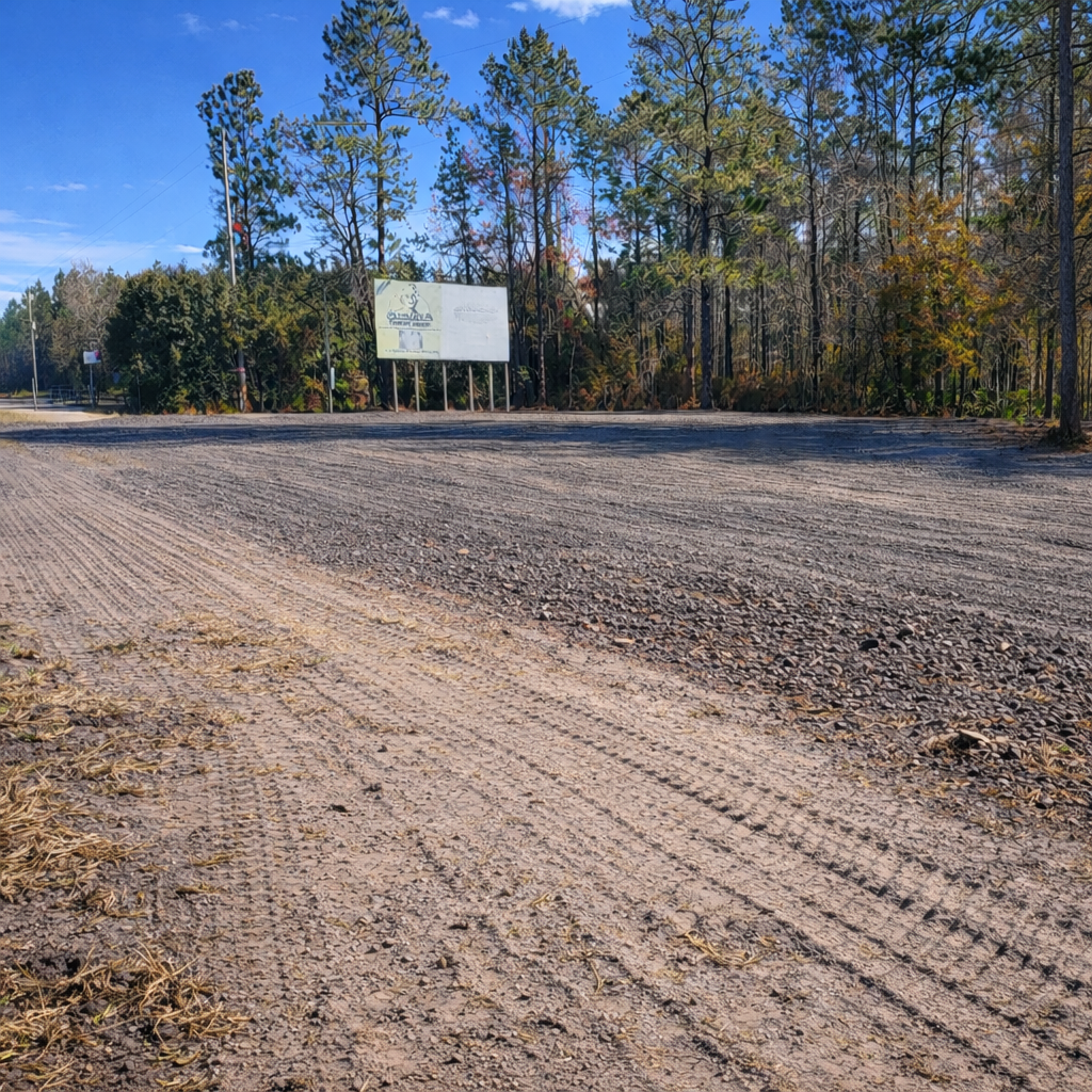 For Lease - 1 Acre +/- Commercial Yard, Starke, FL HWY 301 - $1,500