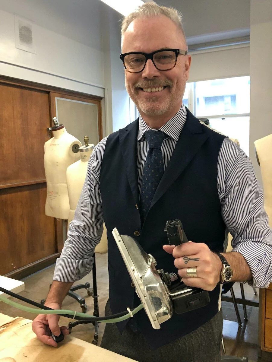 Lindman New York custom makes ties, scarves, and bow ties.