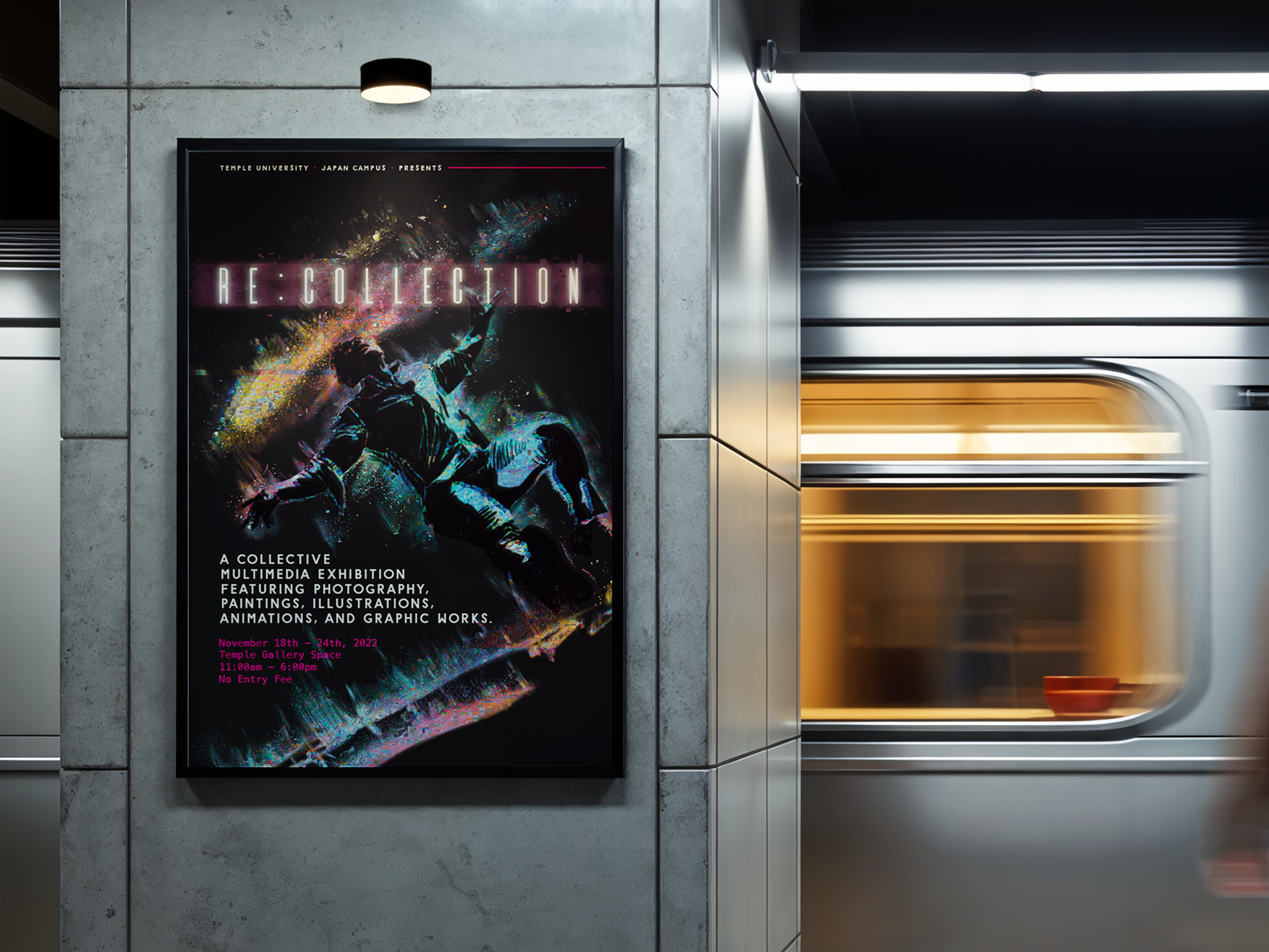 RE:COLLECTIONS EXHIBITION POSTER