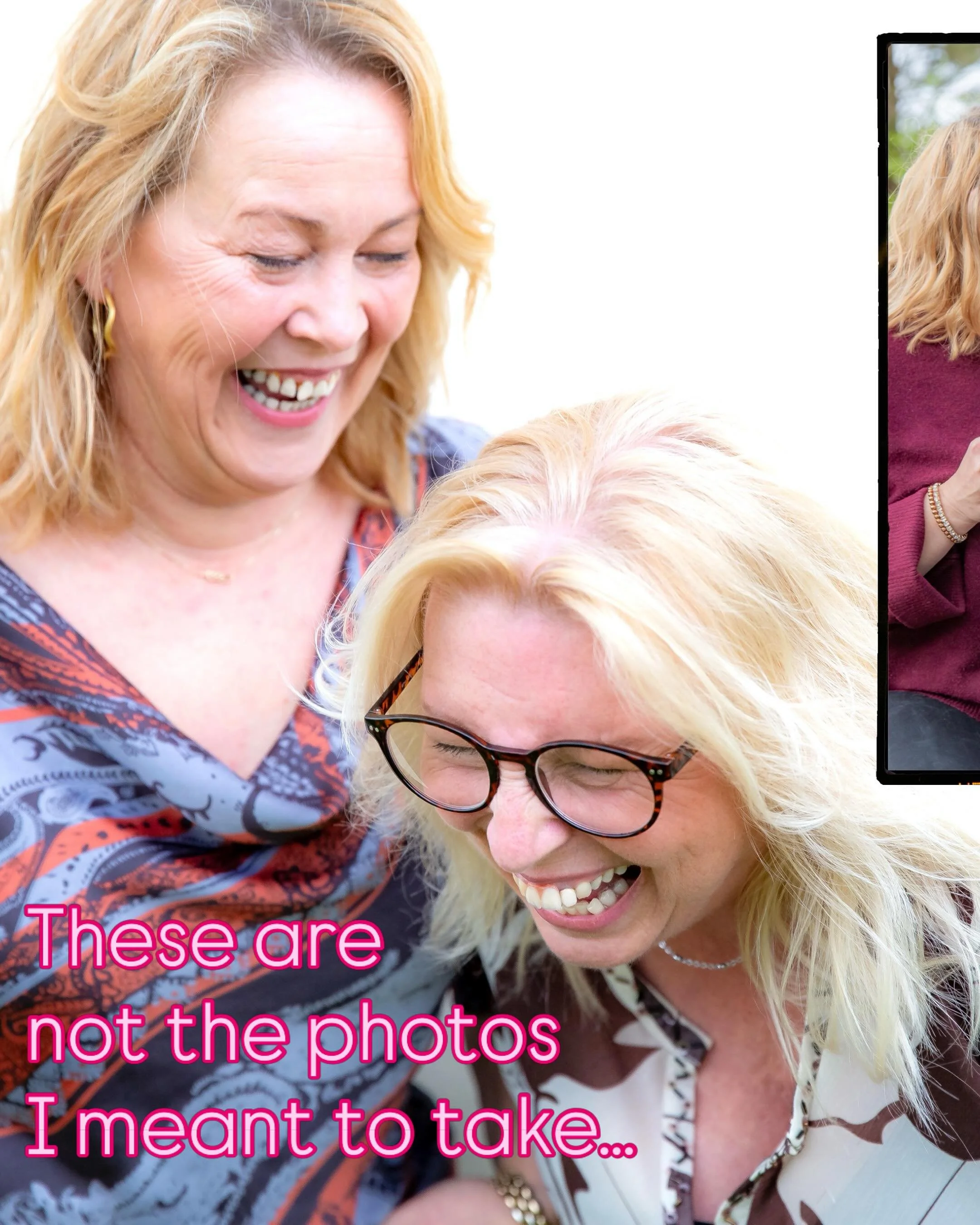 The brief was to capture the relationship between this wonderful pair for the website for their new business. Believe it or not, I actually achieved that, but these are the shots that I really love. The giggles, the grins, the comments that led to te
