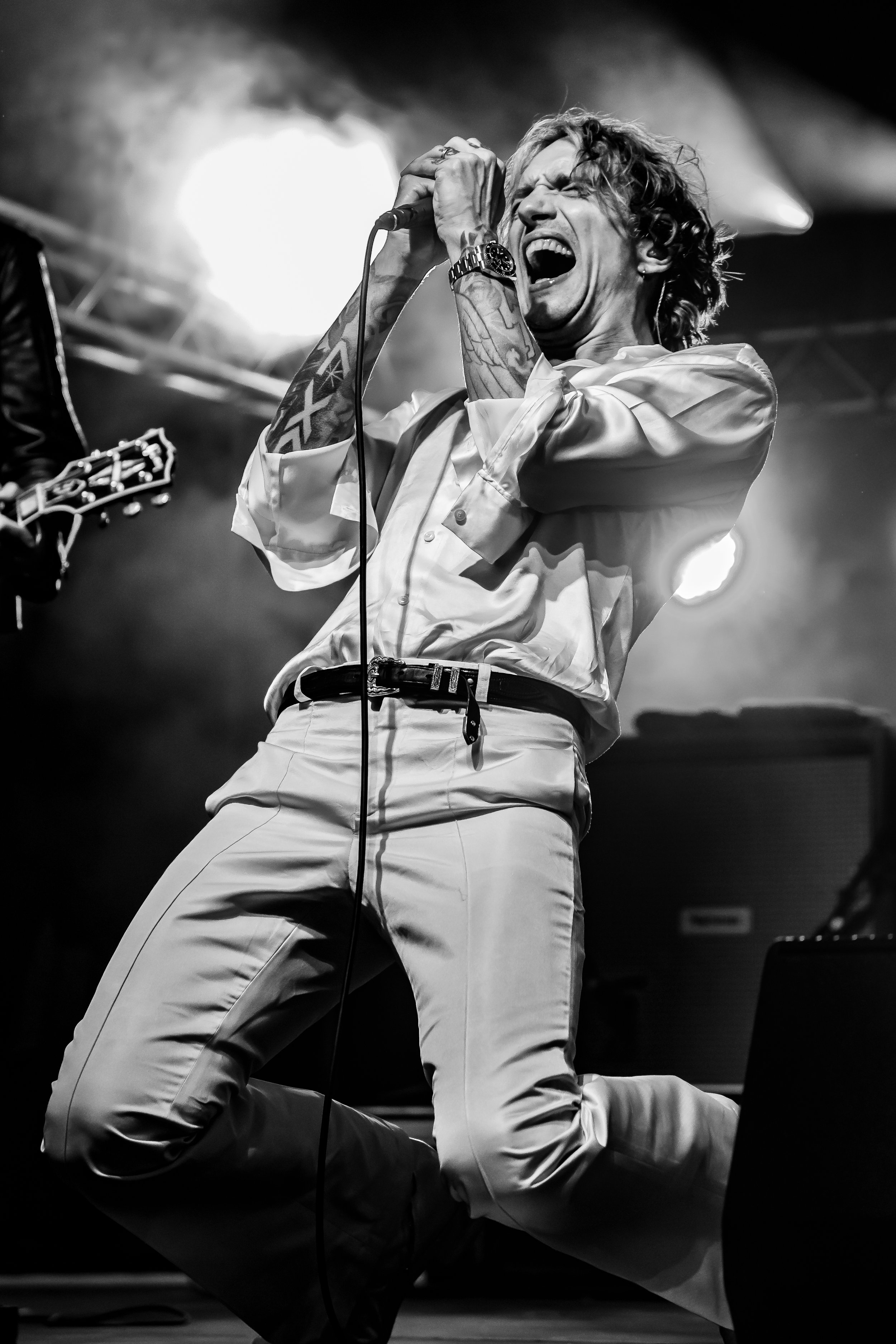 Music photography at Scorrier House