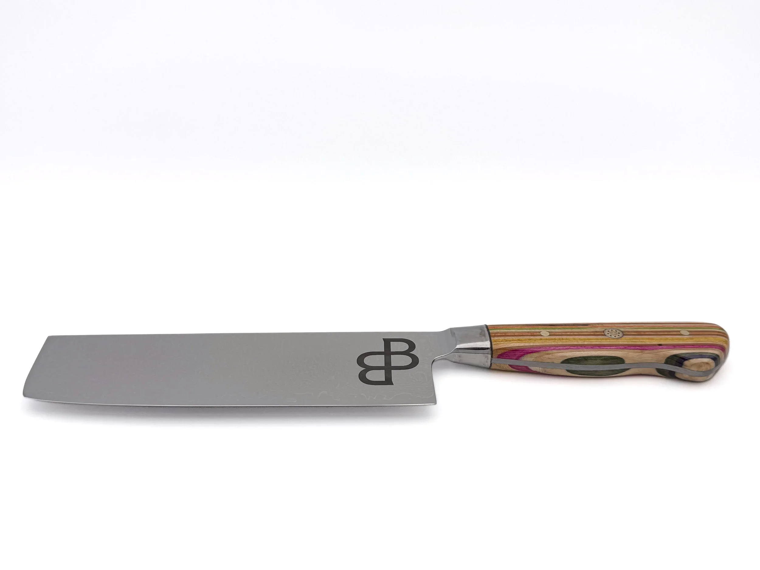 Nakiri —  7" Damascus Chef’s Knife NO.001 (H Squared Gallery)