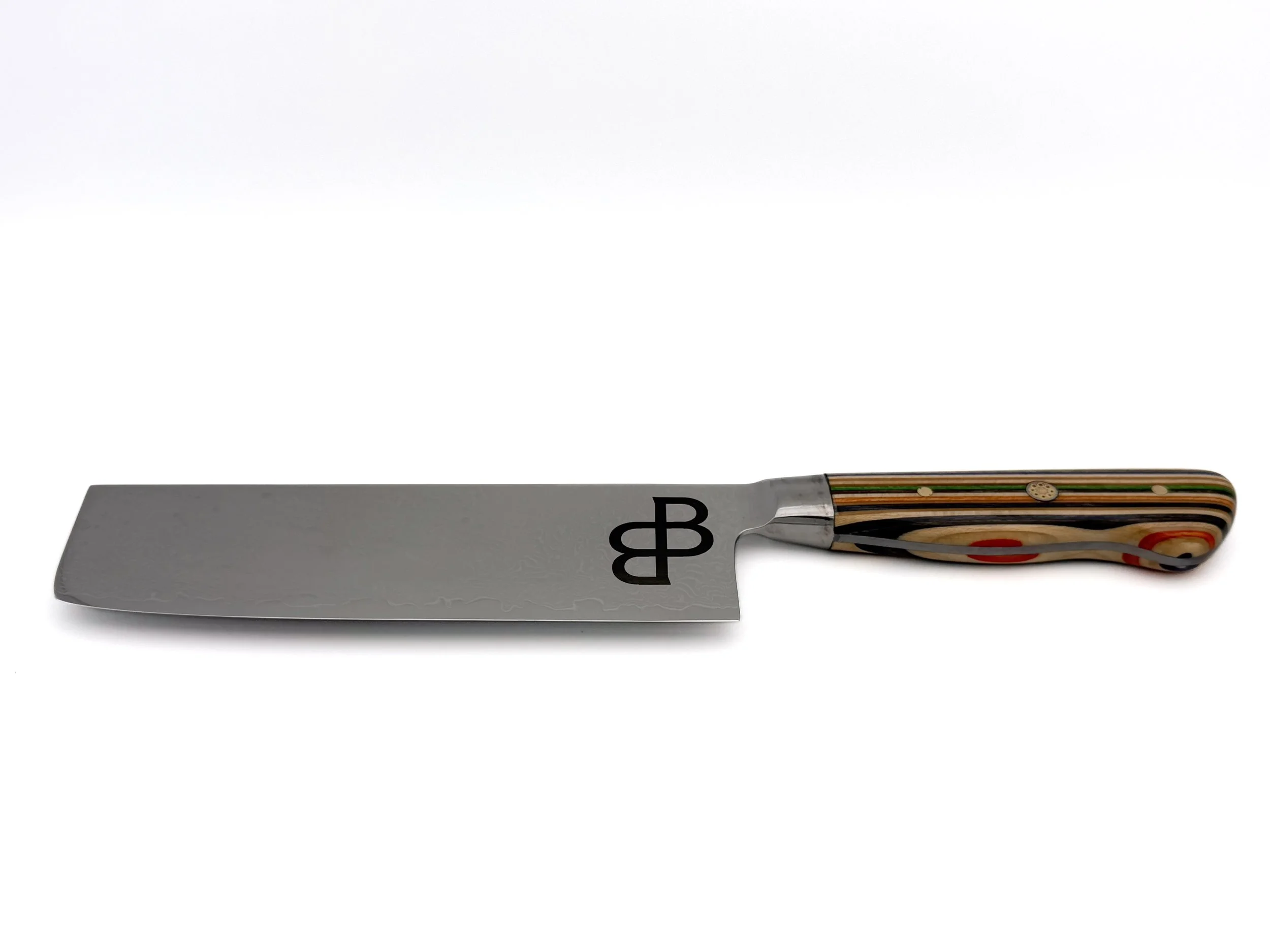 Nakiri —  7" Damascus Chef’s Knife NO.002