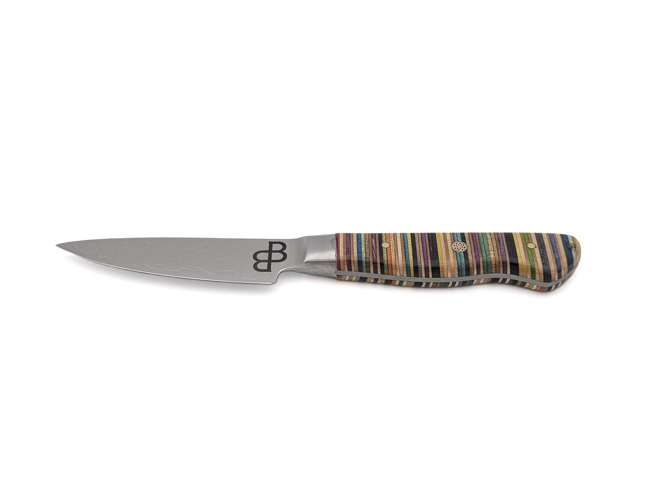 Kogatana — 3.5" Damascus NO.004 (H Squared Gallery)