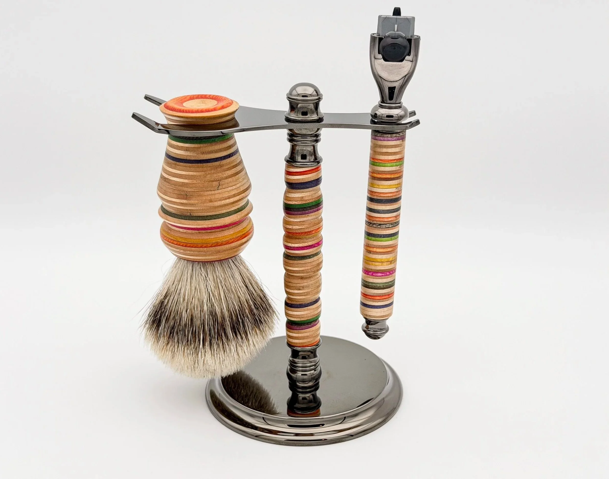 Observance — Recycled Skateboard Shaving Set