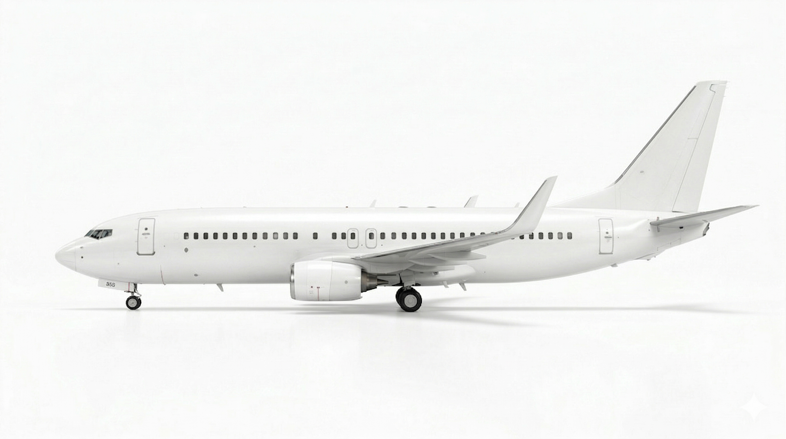 lateral photo boeing 737