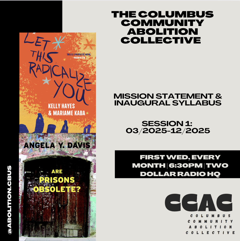 Abolition 101: Inaugural CCAC Session Syllabus (March-Dec. 2025)